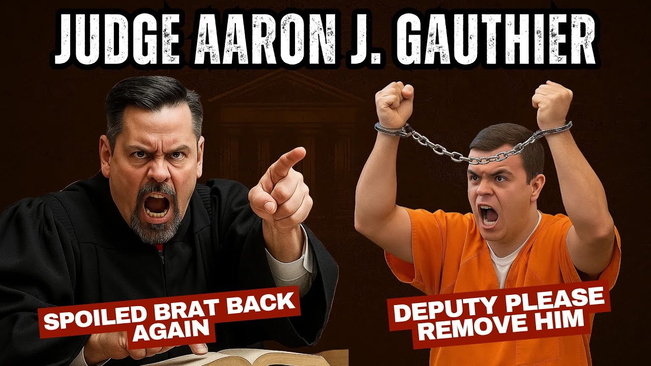 Judge Aaron J. Gauthier SNAPS: Probation REVOKED After 12 Days!