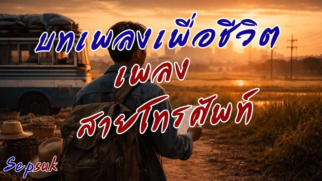 เพลง สายโทรศัพท์  |  เพลงเพราะเพื่อชีวิต | สถานีเพลงเพราะ   | Lyrics © 2026 Sep Suk