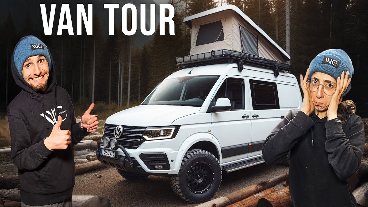 VW CRAFTER 4X4 Camperizzato - Tour completo