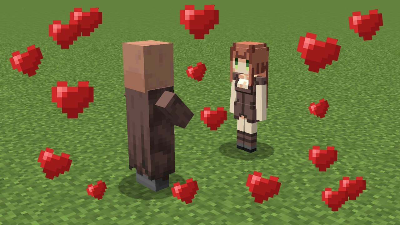 villager + villager girl