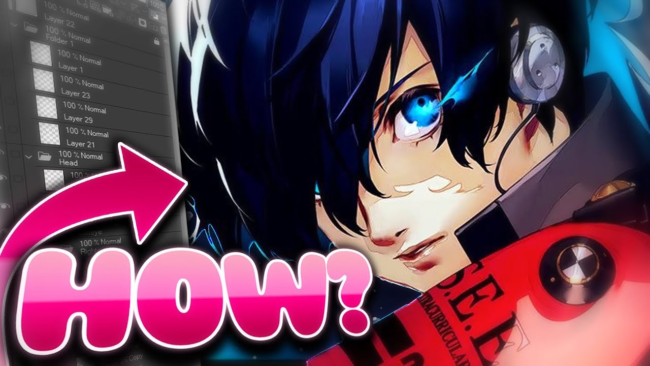 How Copying the Persona Style SAVED My Boring Art