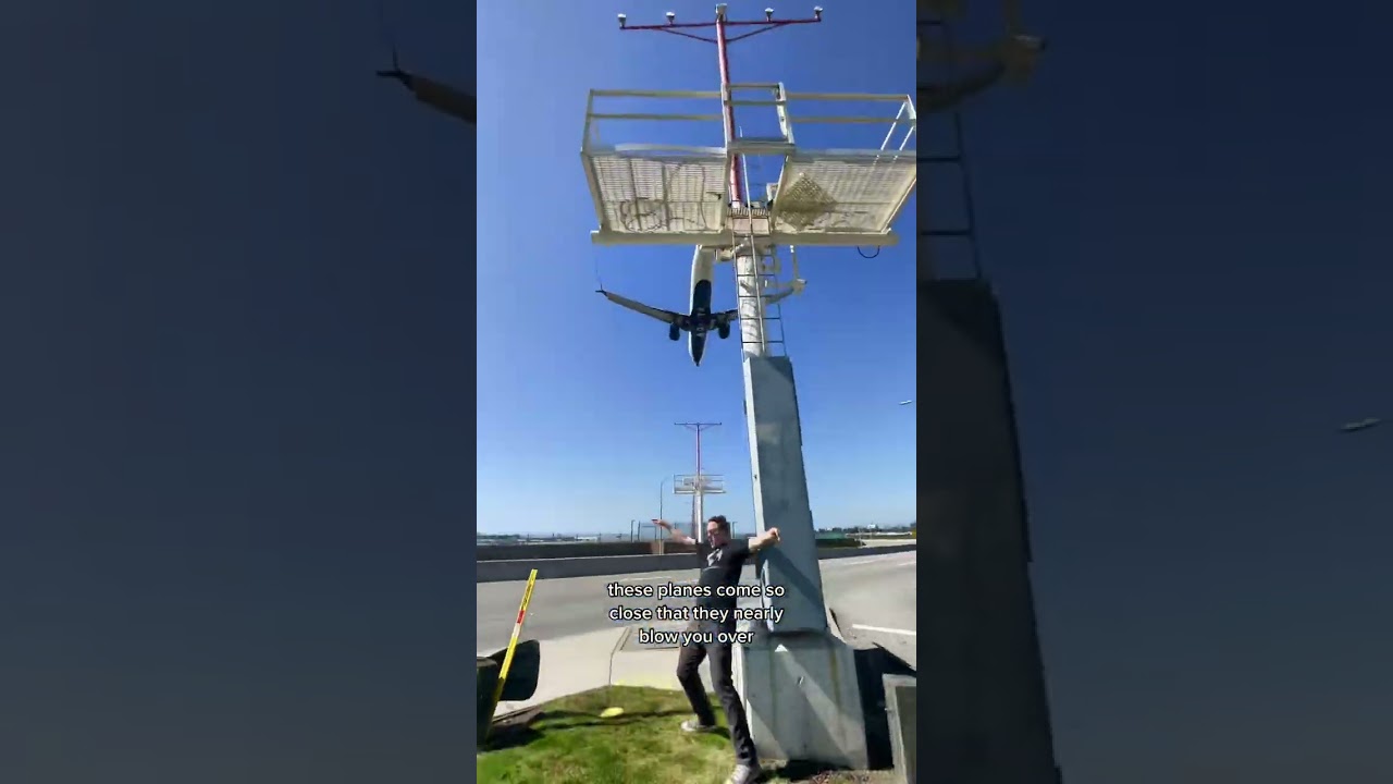 The Best Place To Watch Planes Come In! ✈️