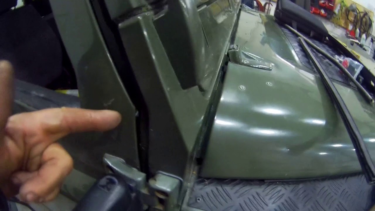Defender water leaks and door latches - a bit more information