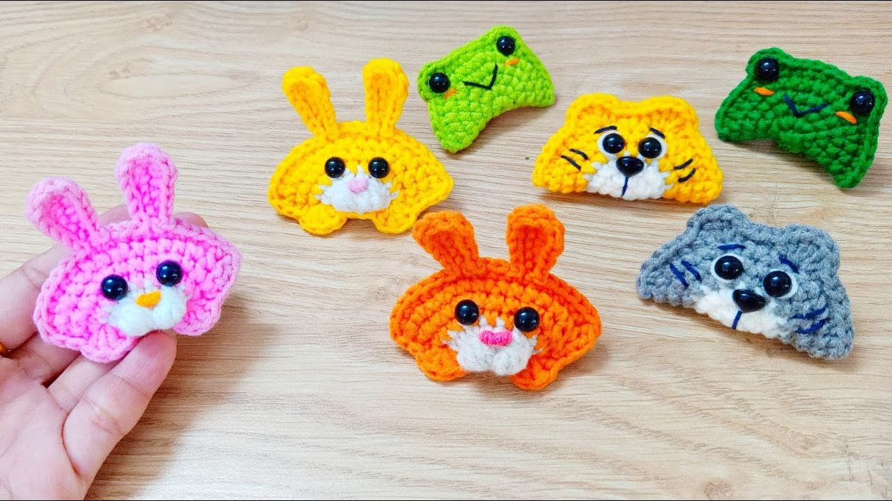 NO SEW crochet amigurumi bunny | Móc con thỏ không khâu ráp