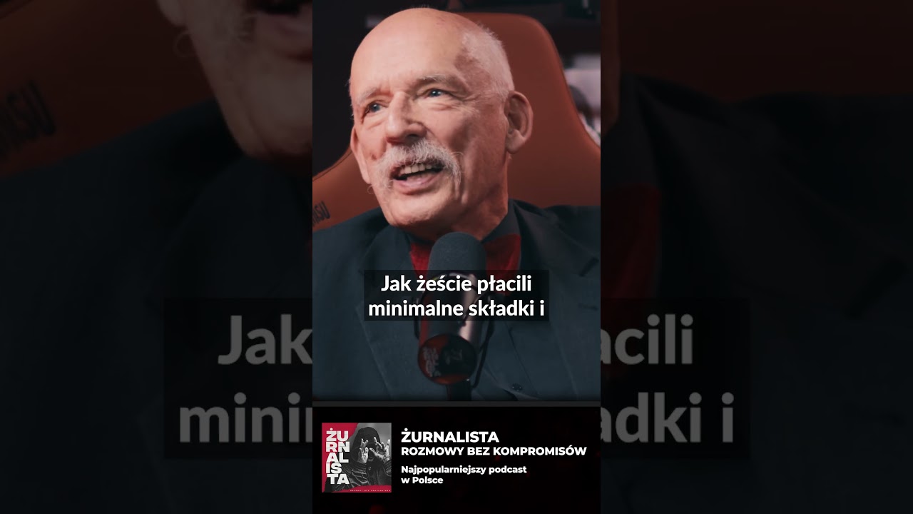 Dlaczego artyści mają dostawać specjalne emerytury? Janusz Korwin Mikke