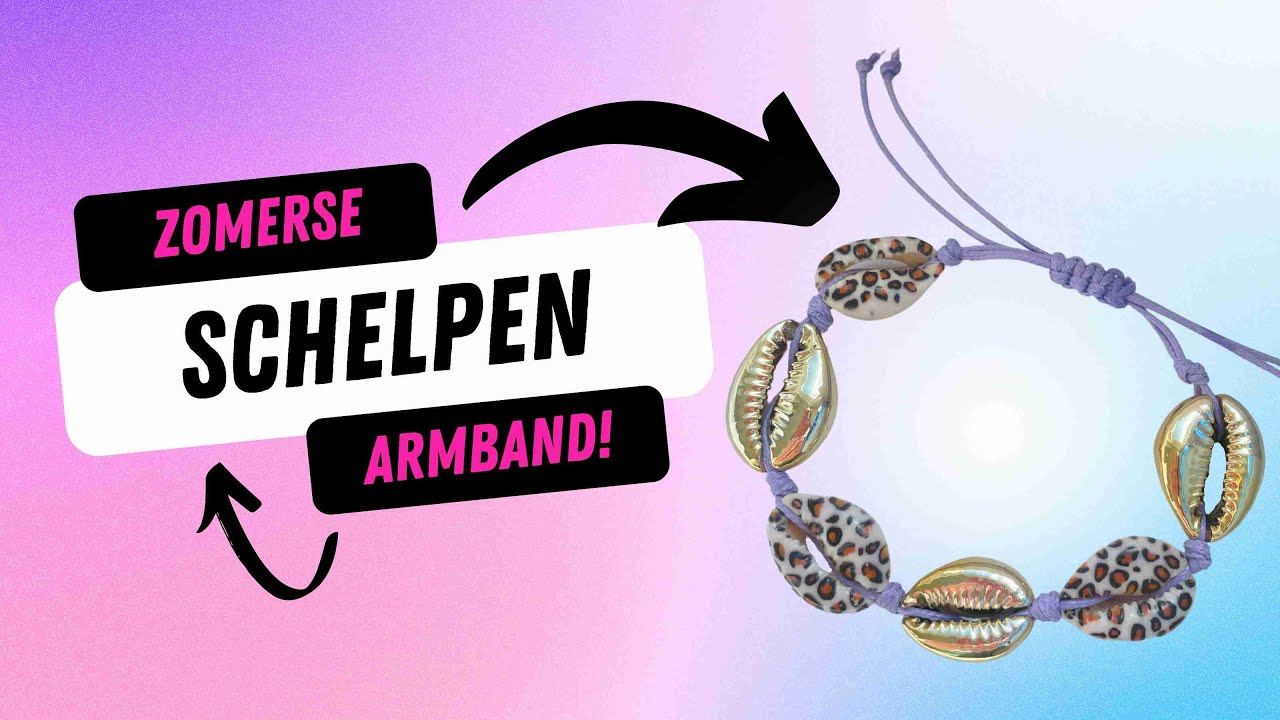 Armband Maken met Kauri Schelpjes DIY