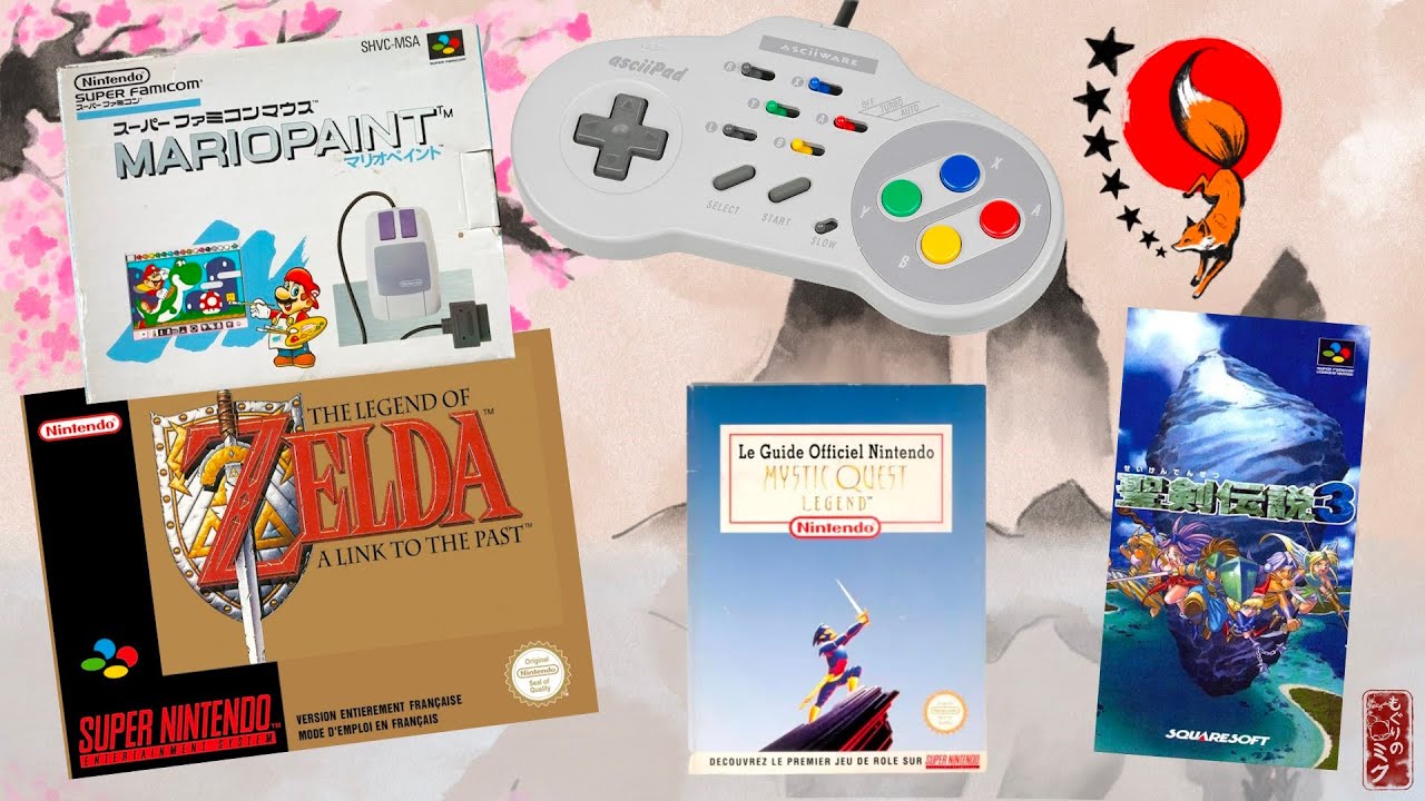 MA COLLECTION SUPER NINTENDO : TOUS MES JEUX SNES (2ème partie), de ZELDA 3 à STREET FIGHTER 2 TURBO