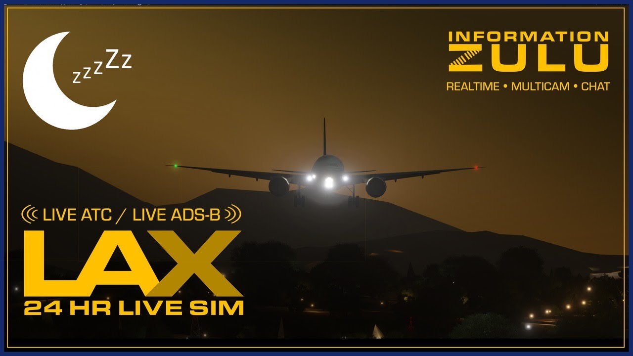 🌙 LAX OVERNIGHT | Cargo & Asia 11p&ndash;6a | ADS-B + Real ATC | KLAX LAX | APR 11 2026