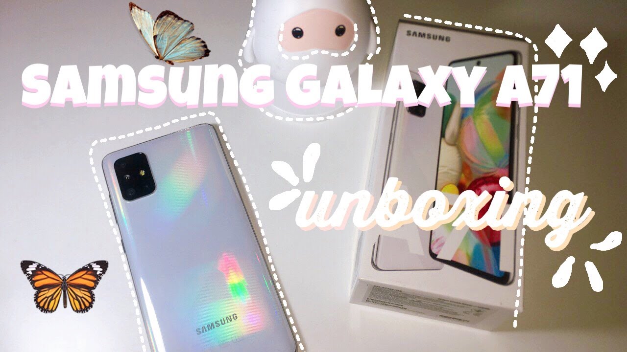 -: ✧ :- Samsung Galaxy A71 unboxing -: ✧ :-