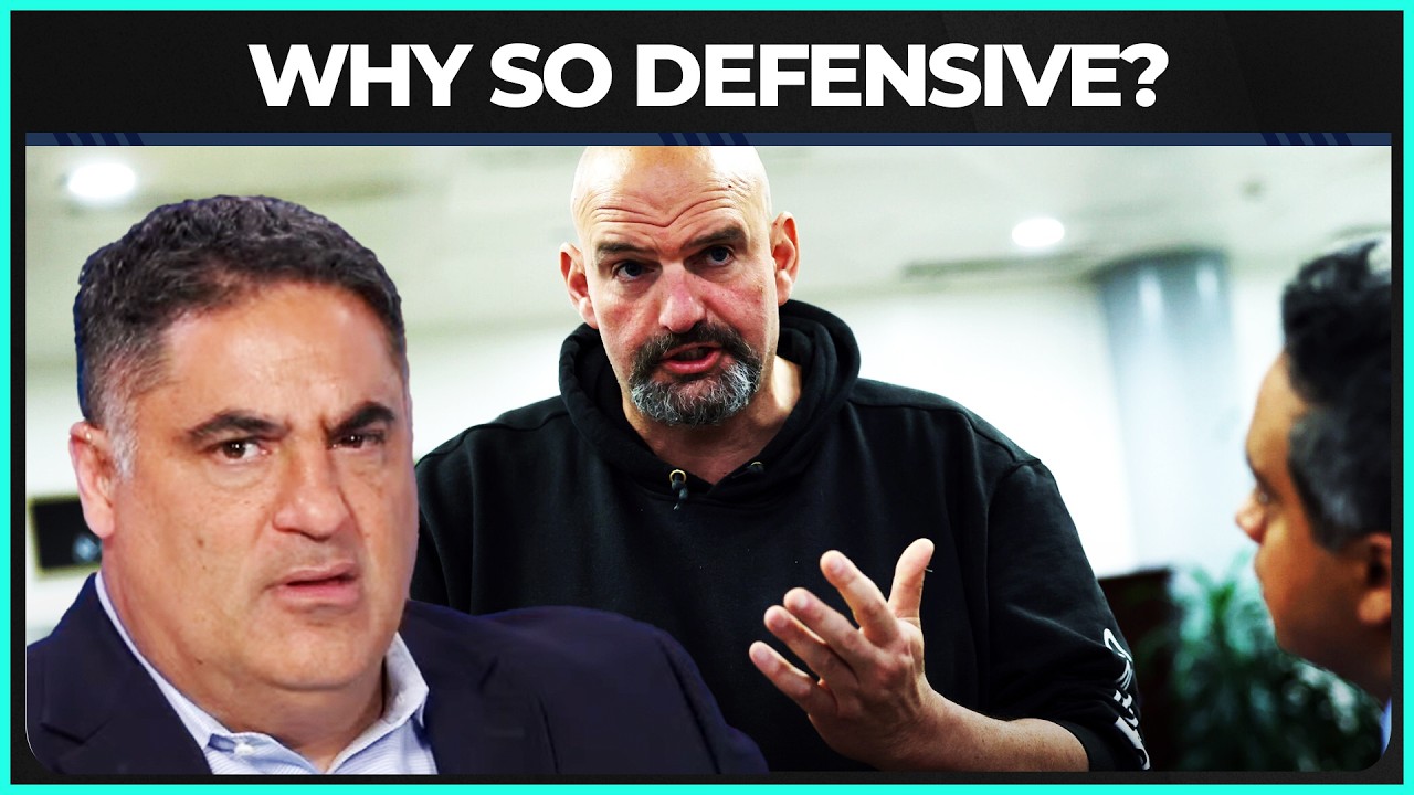 Reporter Tries To Question Fetterman...It Gets Awkward FAST