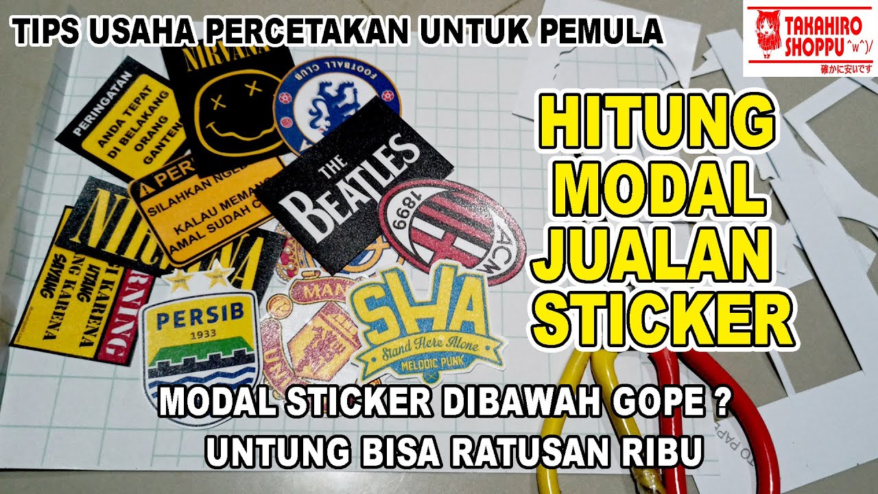 Kurang dari 100rb untuk mulai usaha ! Tips Usaha Percetakan untuk Pemula + Hitung Modal dan Untung