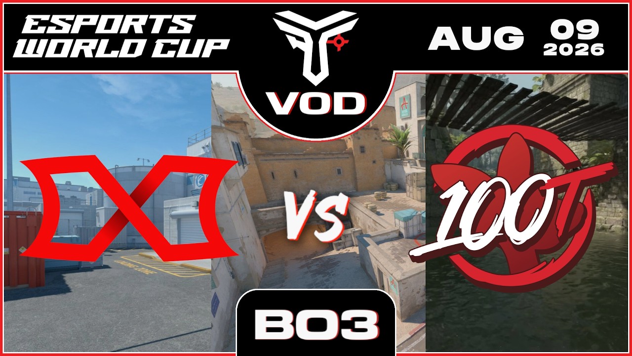 INFINITE vs 100 Thieves | Esports World Cup 2026 Qualifier | #BO3 | @TrottahCS  [ #cs2 #vod ]
