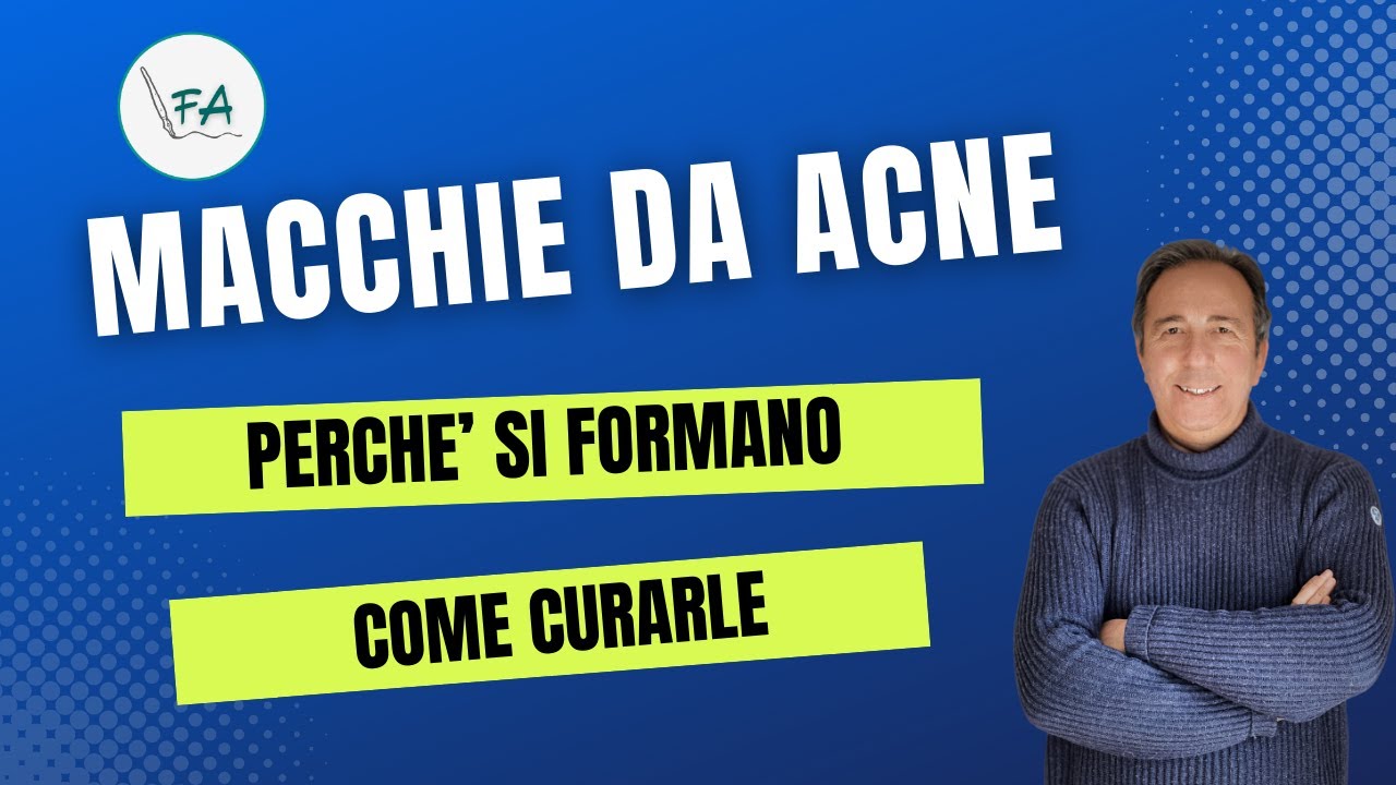 Come eliminare le macchie da acne