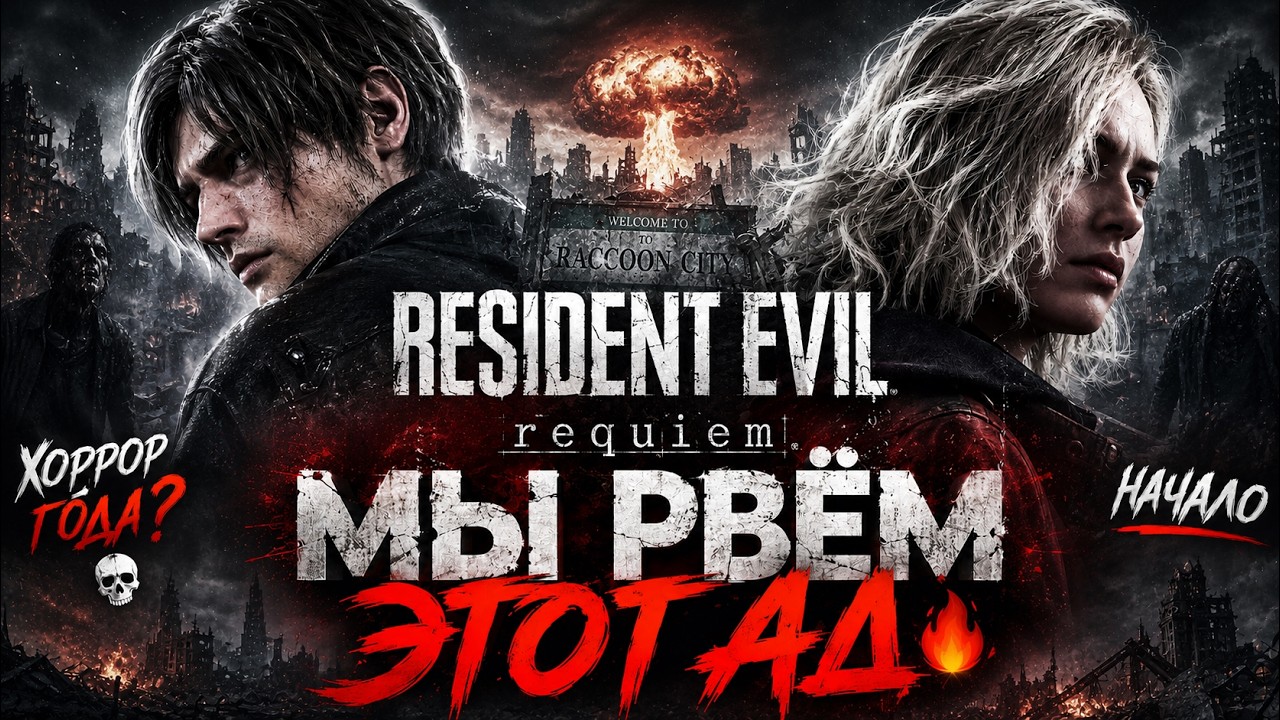 Resident Evil Requiem — МЫ РВЁМ ЭТОТ АД 🔥ХОРРОР ГОДА ? 💀 | НАЧАЛО