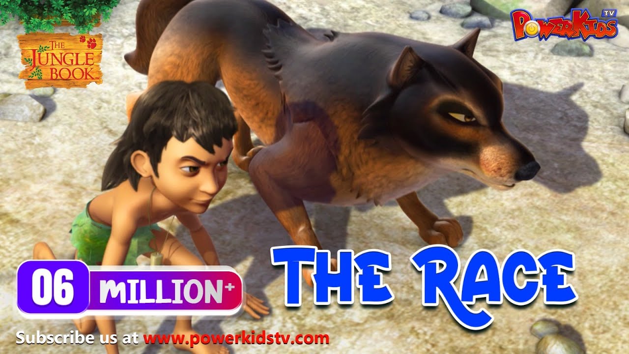 जंगल बुक सीजन 1 हिंदी में | The Race | Hindi Kahaniya | Jungle Book | PowerKids TV