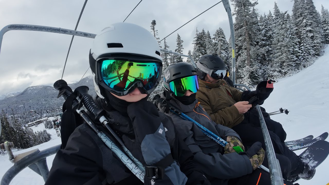 FIRST TIME SKIING IN 4 YEARS   how did i do?
