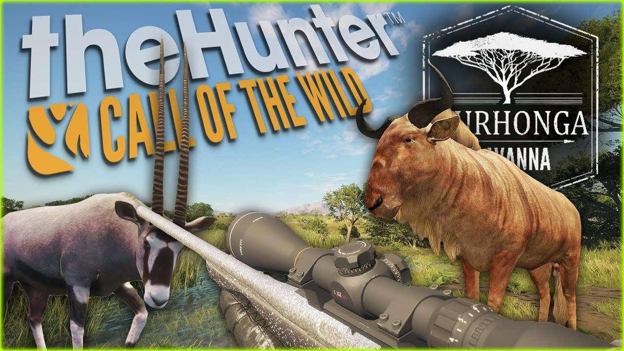 I Hunted A Brand New Savannah Map & Found Awesome Wildebeest & Gemsbok! Call of the wild