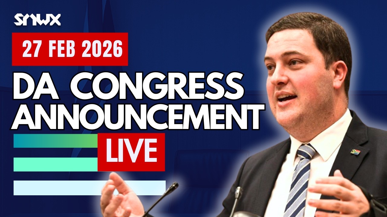 Geordin Hill-Lewis announces his run for DA Leader