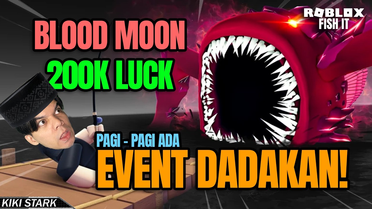 JADINYA EVENT 200K LUCK FAM! [ Fish It - Roblox ]