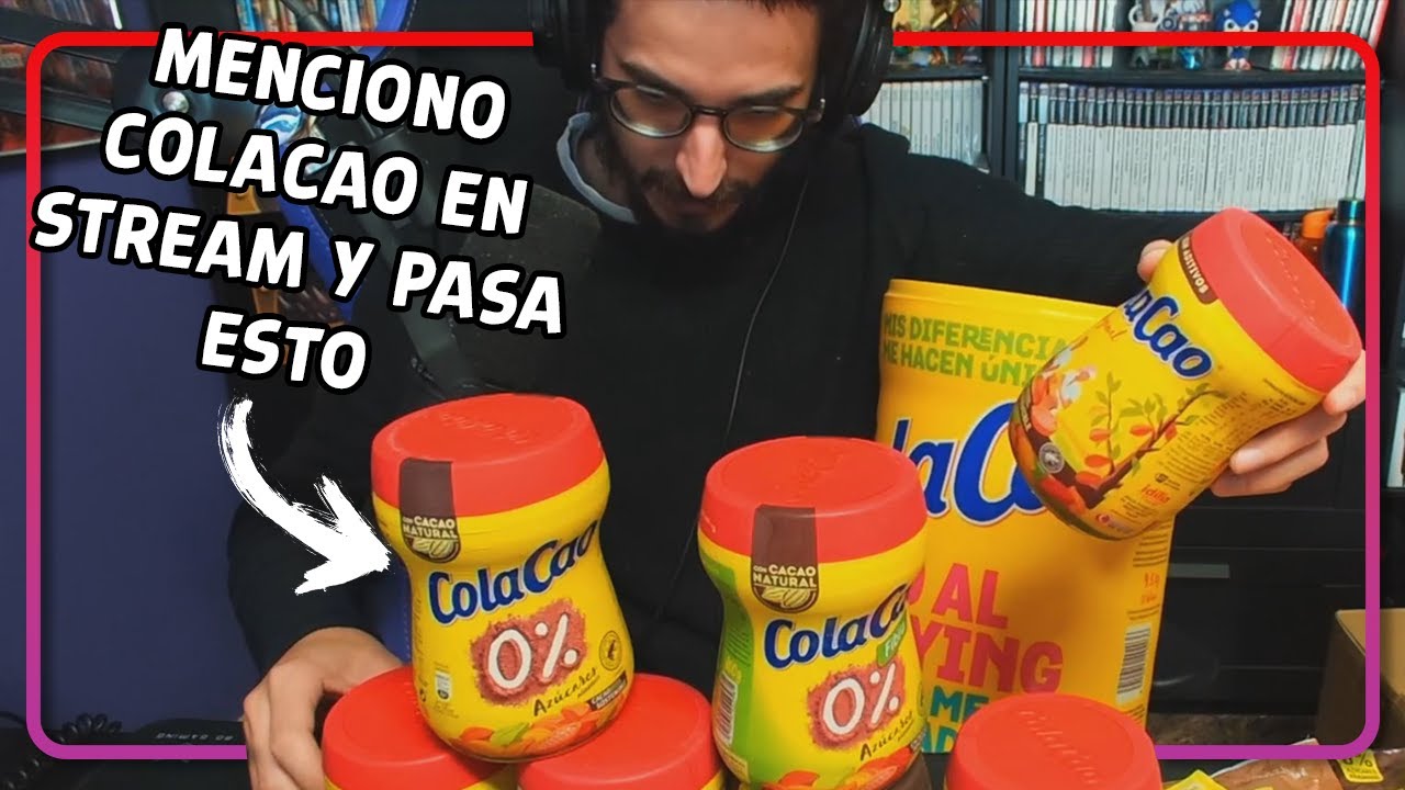 Menciono COLACAO en un stream y ocurre esto.