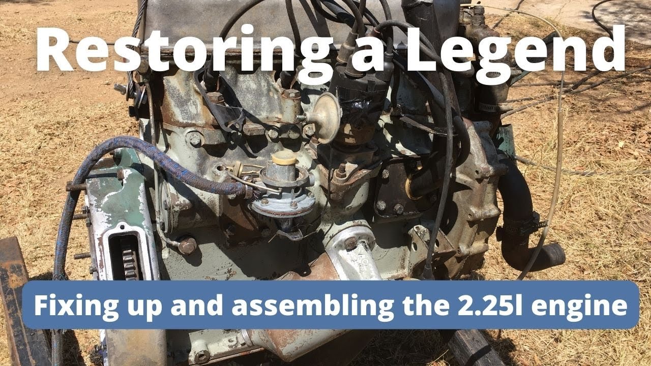 Сборка и ремонт двигателя Land Rover 2.25 л для модели Series 1 107