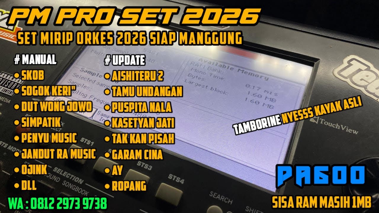 Set PM PRO V2 terbaru 2026 full update