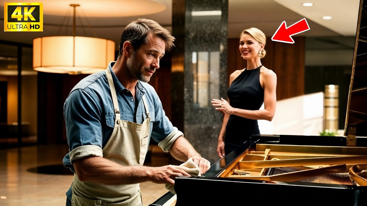 “If You Can Play Chopin, I’ll Marry You,” Smirked the CEO — What the Janitor Did Left Her Speechless