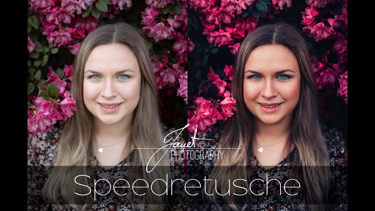 Speedretusche / Photoshop / Nat&uuml;rliches Licht / Portraitfotografie Nr. 1 /Janet Photography