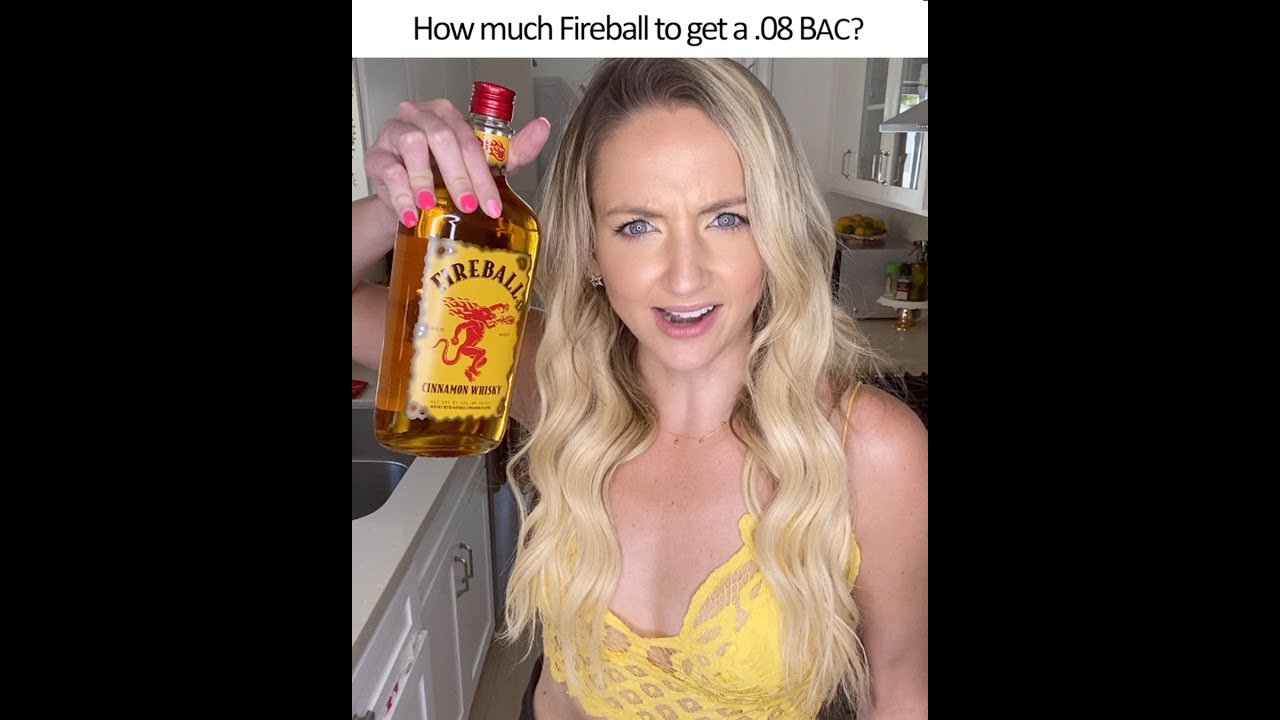 Ile dawek Fireballa należy wypić, aby osiągnąć poziom 0,08% alkoholu we krwi?
