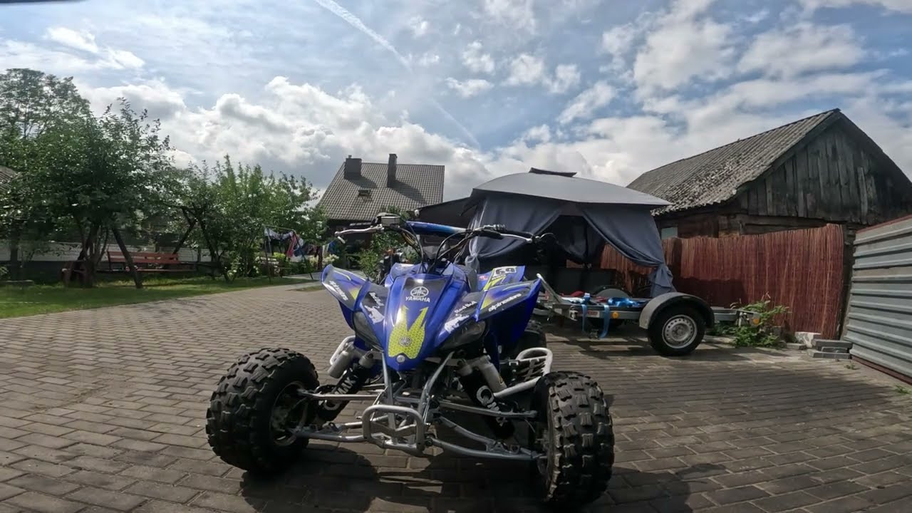 Sportowy Quadzisz Yamaha YFZ 450 Naprawa wycieków, luzów i wymiana oleju