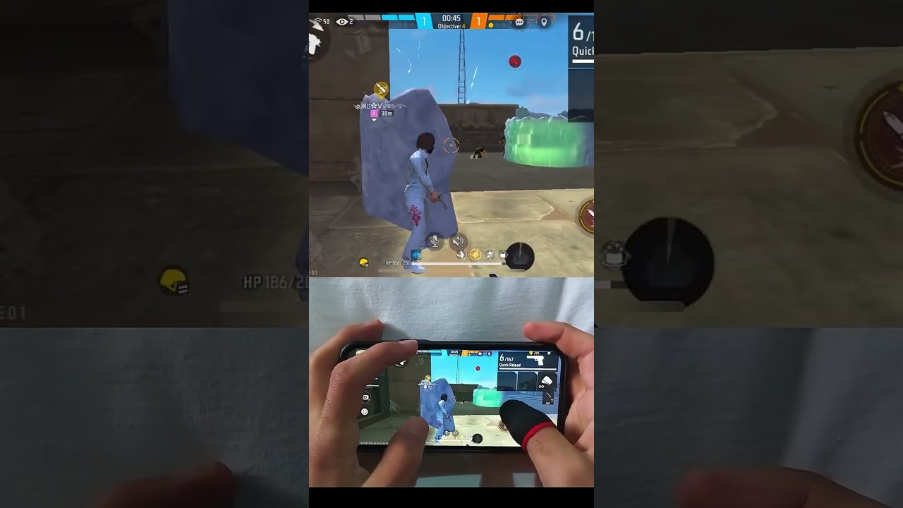 SOLO VS SQUAD #freefire#ffhandcam #freefirehandcam#shorts #ffshorts #ff #handcam #ffhandcam #foryou