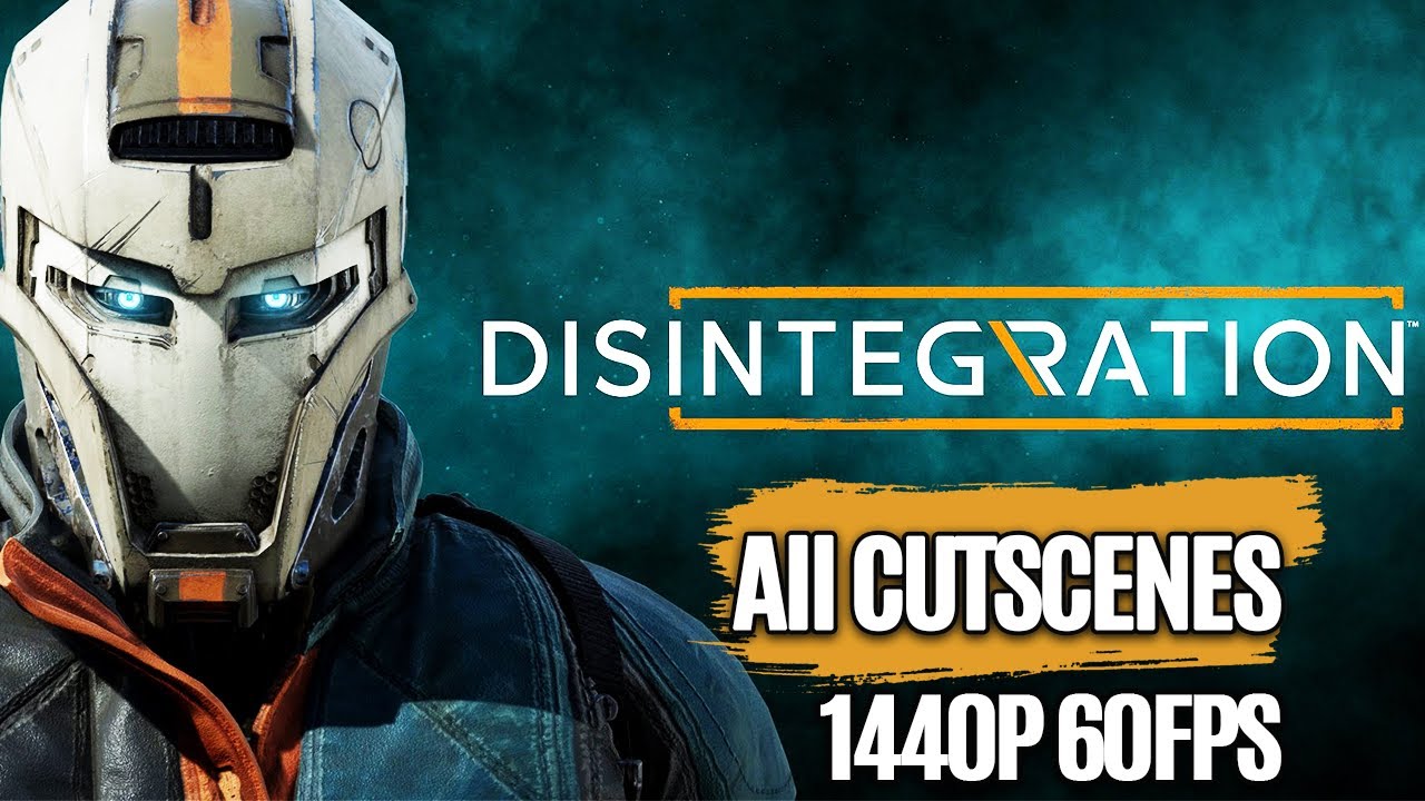 DISINTEGRATION All Cutscenes Full Story (Game Movie) @1440p 60FPS