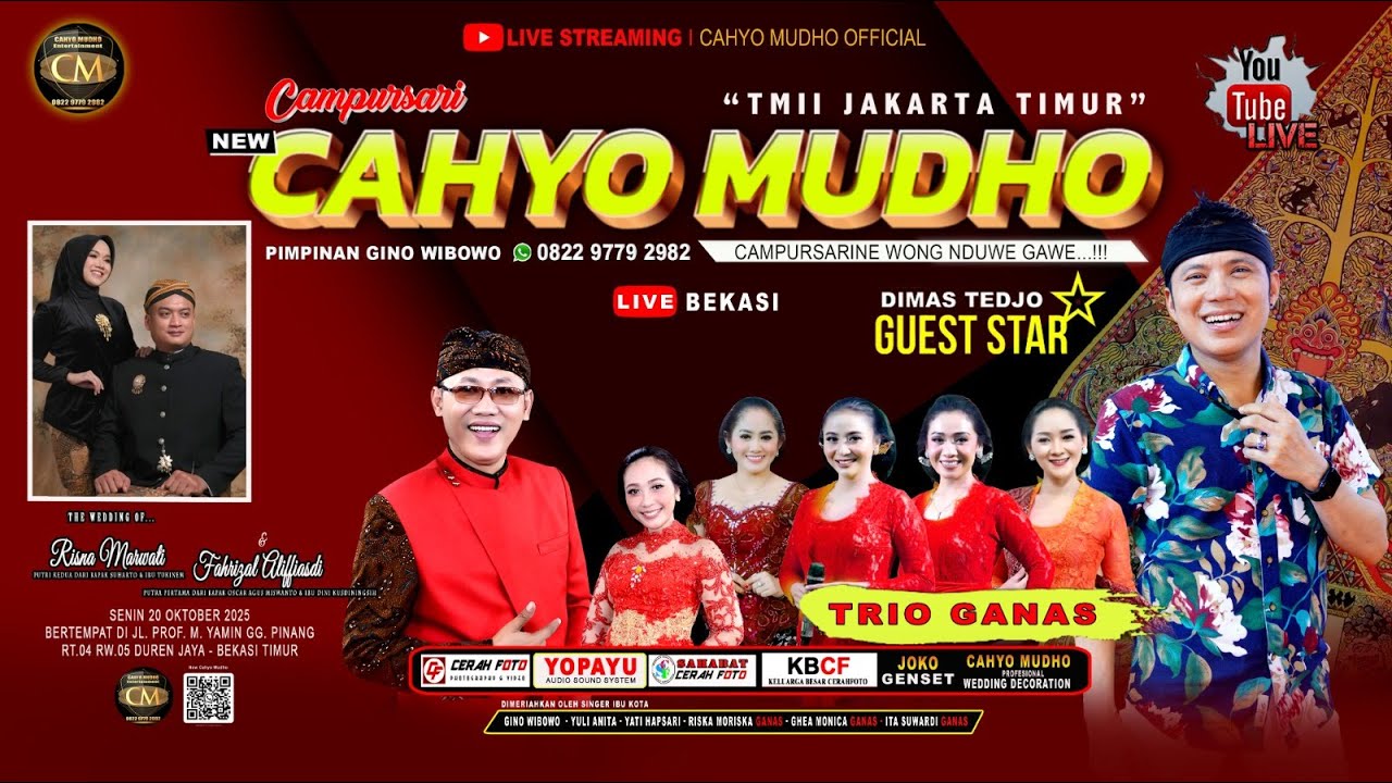 Live Dimas Tedjo Bersama Cs. New CAHYO MUDHO 0822 9779 2982 //  Risna & Rizal // Alkaline Sound 1