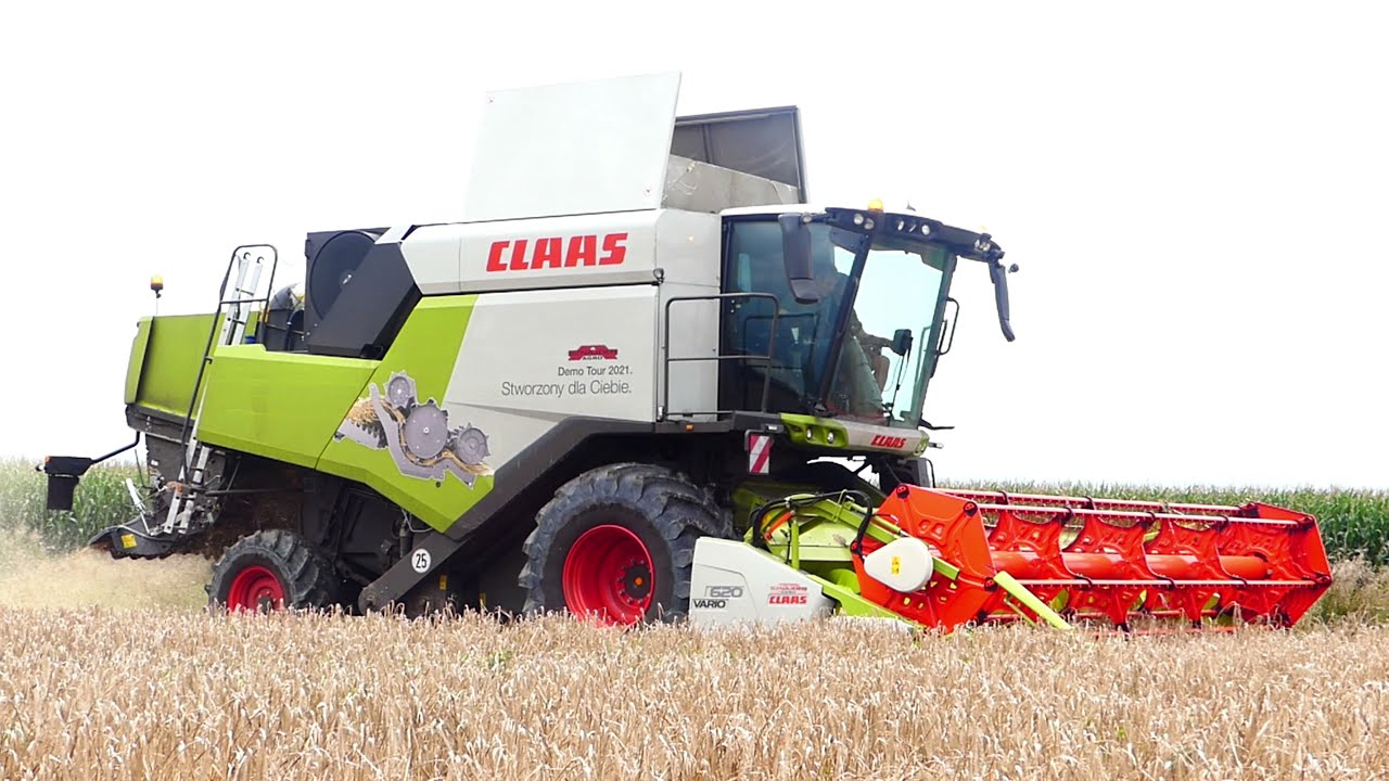 ㋡Żniwa 2021 z Nowym Trionem㋡ ✩Claas Trion 520✩ NOWEX ✩ AGRO SZNAJDER✩