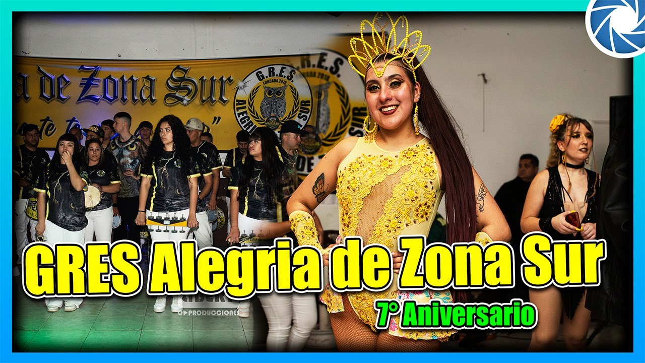 Batería Sensação GRES Alegria de Zona Sur 7 años Pt 02