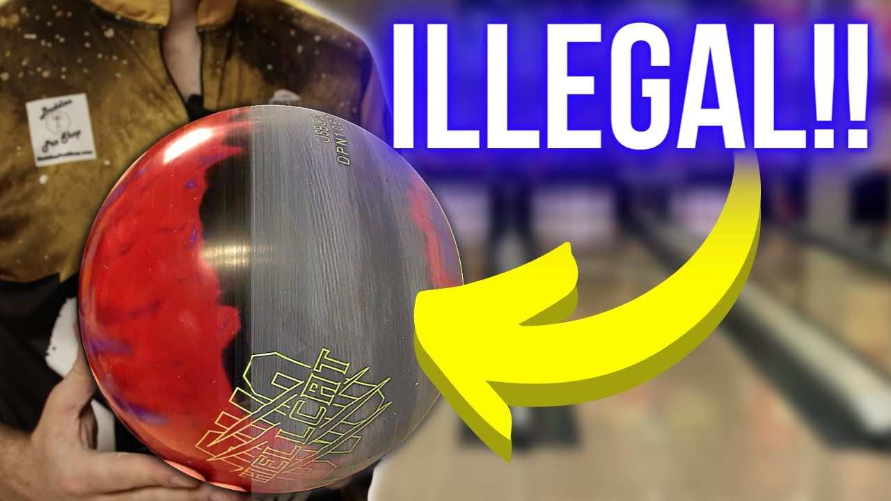 I Made An Illegal Bowling Ball!!