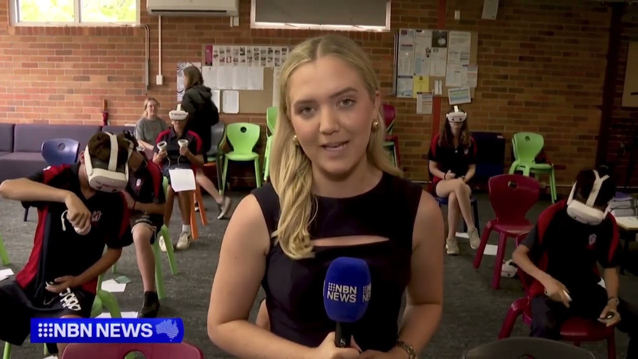 Wingham High First to Test Drive a VR Career Experience