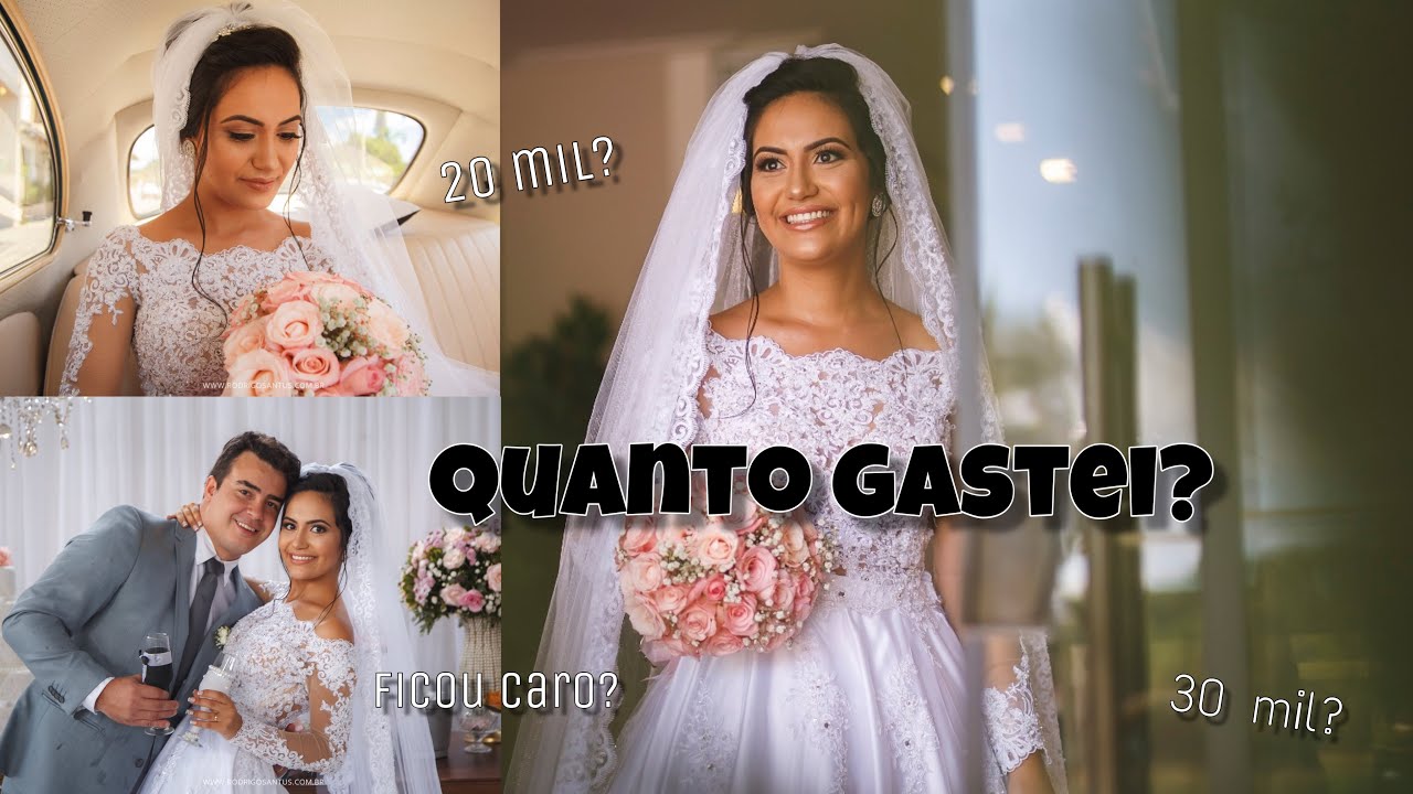 QUANTO EU GASTEI NO MEU CASAMENTO PARA 200 PESSOAS - COM FOTOS