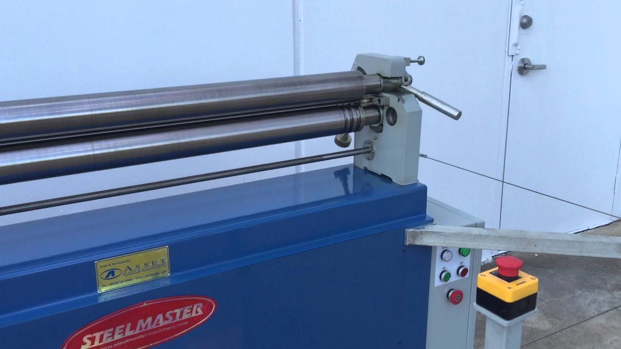 STEELMASTER SM-ESR1300-1.6 Sheetmetal Pinch Type Curving Roller - 415Volt