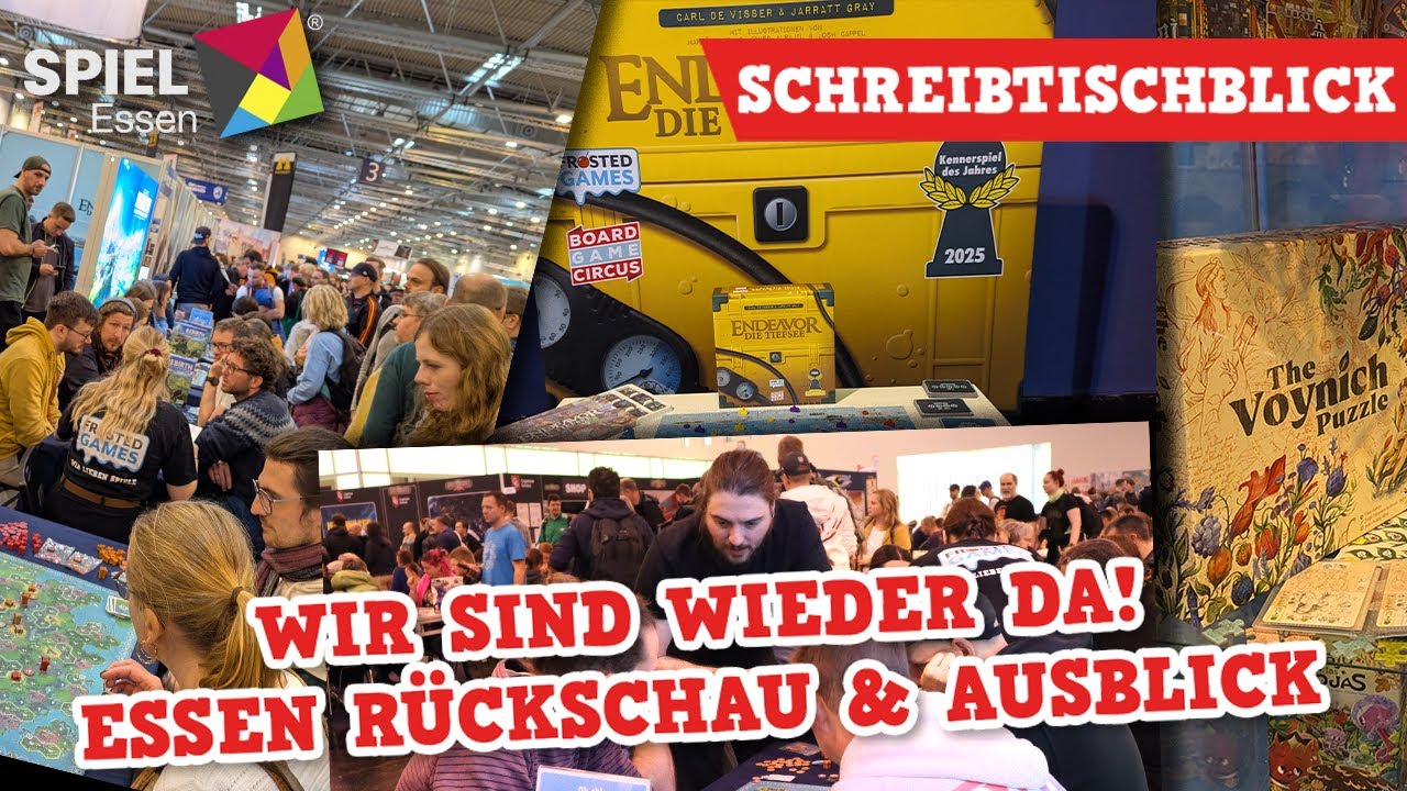 Schreibtischblick 134: Essen Rückschau & Ausblick