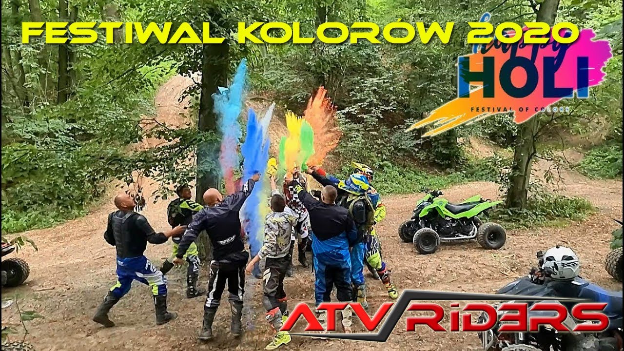 Happy Holi Moto - festiwal kolorów 2020 / Ori ATV Riders / Mechanic ATV / Yamaha Raptor 700