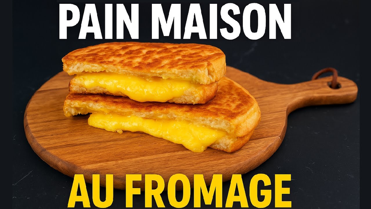 🥖 Pain Maison Fourré au Fromage 🧀 | Recette Facile et Gourmande