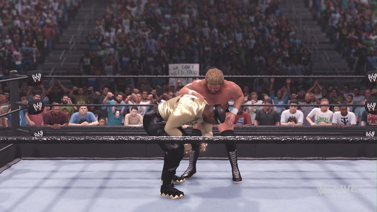 WWE 2K23 SHELTON BENJAMIN TITLE MATCH