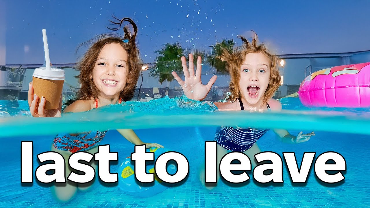 LAST TO LEAVE OUR TINY POOL wins $1000