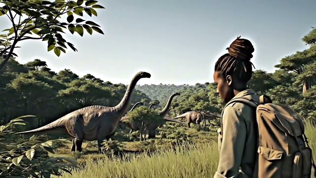 4 Minutes in the Dinosaur Age: Trapped Among Giants