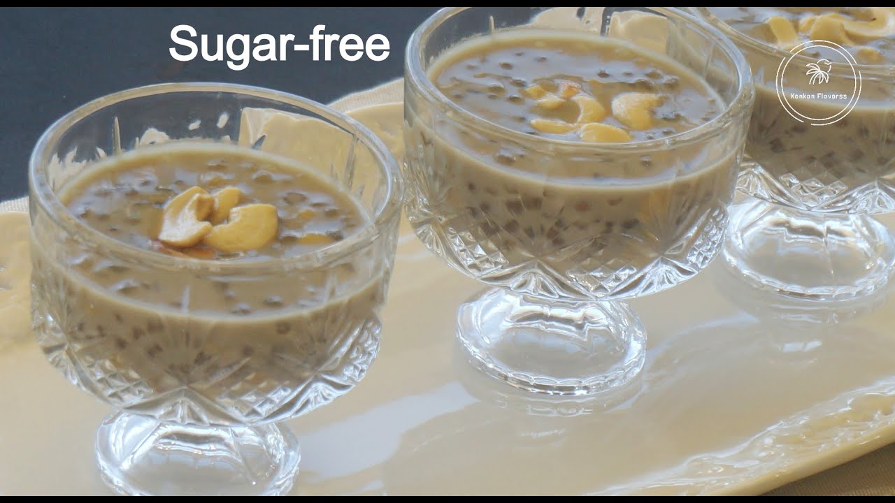 Mangane | Sugar free sweet traditional Konkan lentil sabudana kheer | No dairy | मनगणे