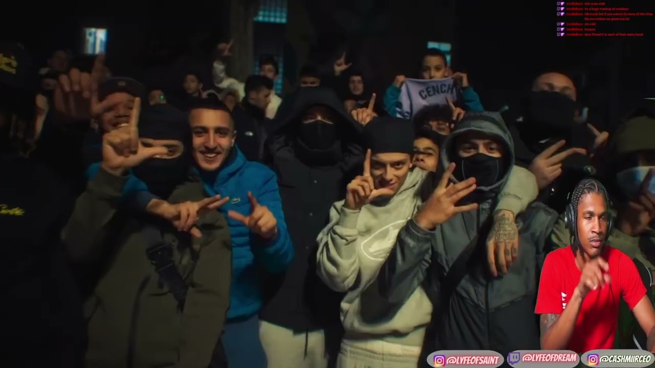Central Cee - Eurovision Ft Rondodasosa, Baby Gang, A2Anti, Morad, Beny Jr, Ashe 22 | DREAM REACTION