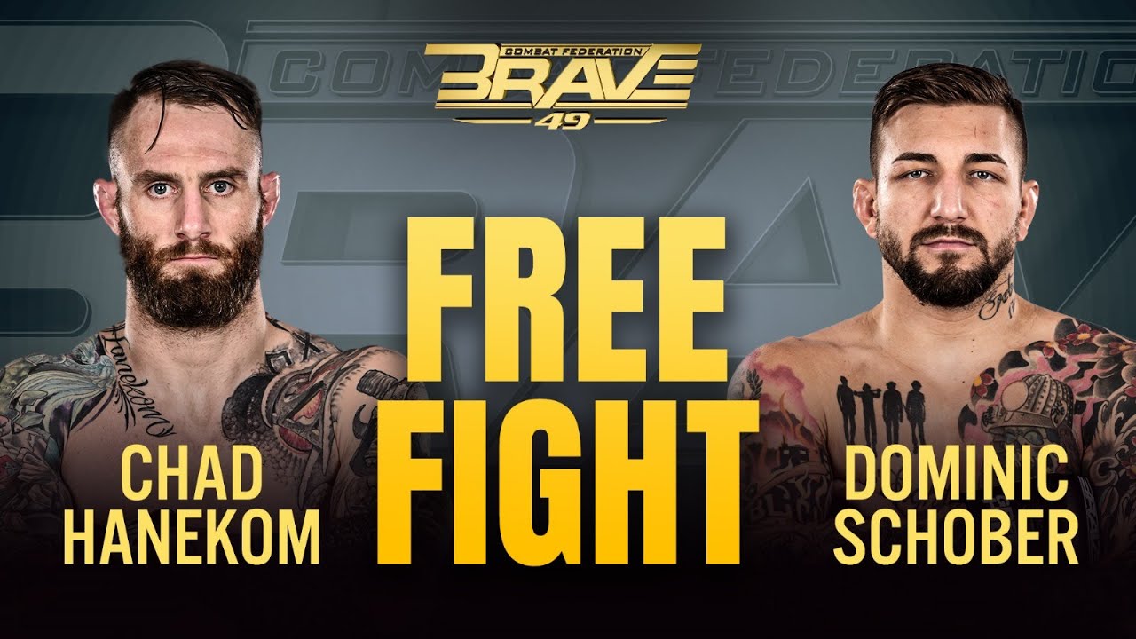 Chad Hanekom vs Dominic Schober | FREE FIGHT | BRAVE CF 49