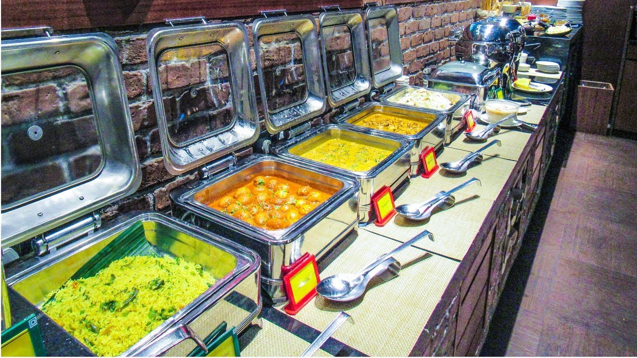 Luxurious Buffet of FLAME & GRILL SouthCity, kolkata