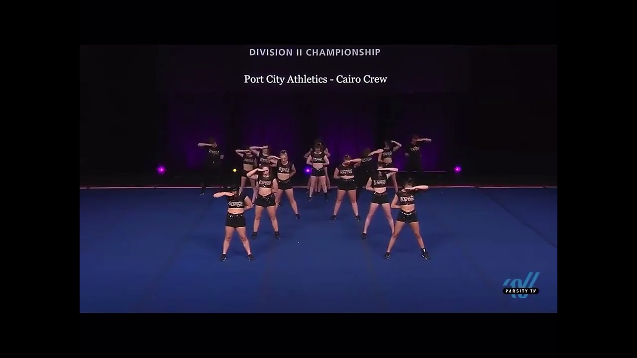 Port City Athletics - Cairo Crew, 2022 D2 Summit Champions - Small Senior Coed Level 3